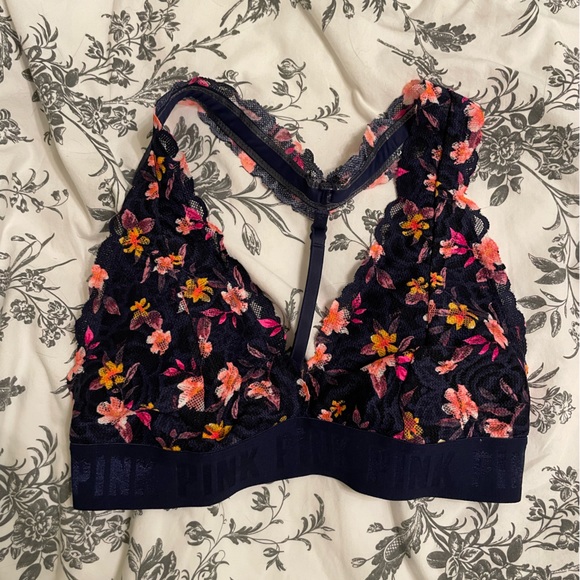 PINK Victoria's Secret Other - Victorias Secret Pink floral triangle bralette